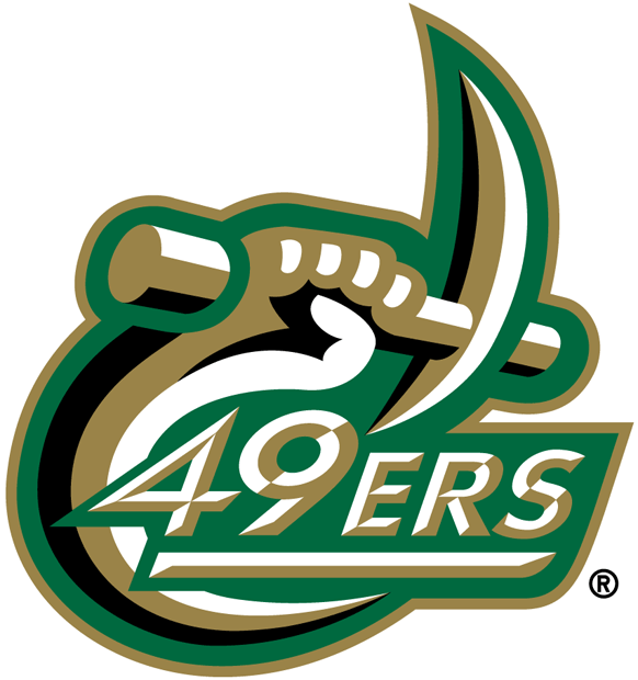 Charlotte 49ers 1998-Pres Primary Logo Print Decal
